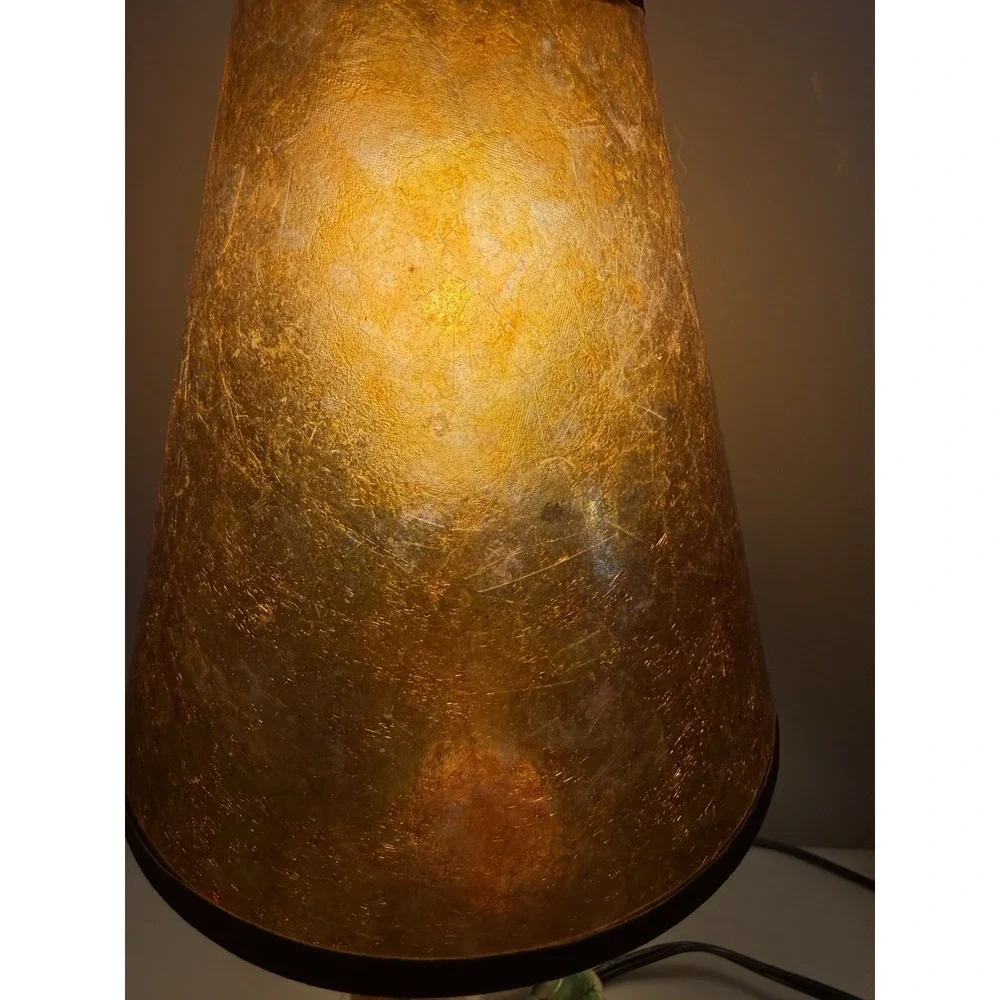Vintage Japanese Hand Painted Porcelain Bust Of A Woman Lamp Boudoir